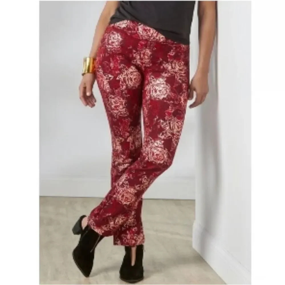 NEW Soft Surrounding Perfect Ponte Straight Leg Serrano Pants
